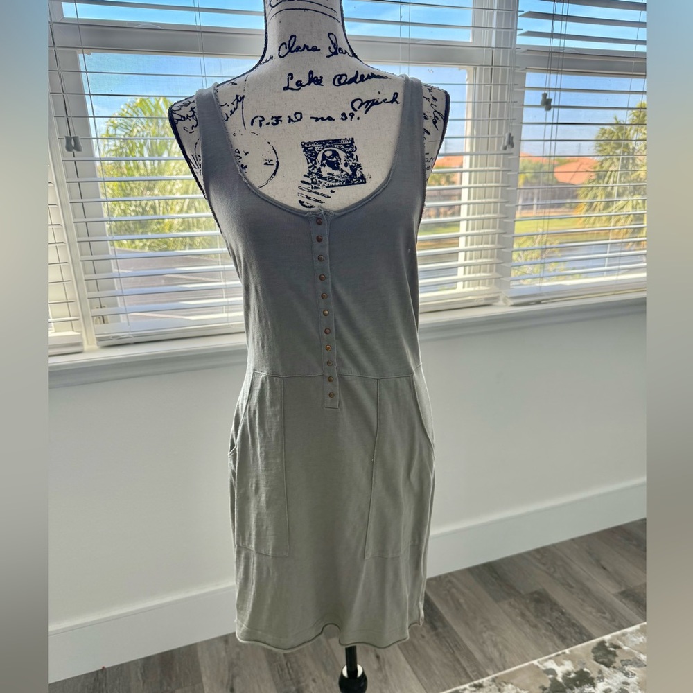 Nation Casual Gray Mini Dress